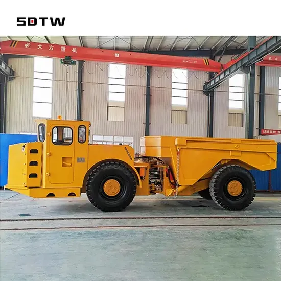 15ton Payload Heavy Load Low Profile Underground Mining Dump Truck