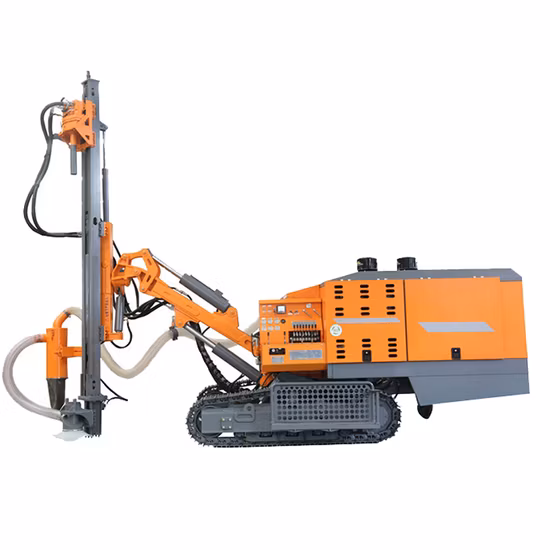 Factory Direct Movable Hydraulic Pressure Hybrid Engine Rock Drilling Jumbo with Single Boom for Tunnel Excavation
