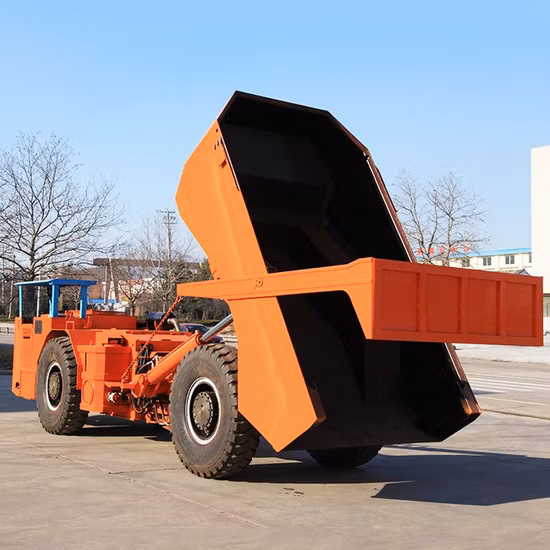 CE Tunnel Wheel Dump Self-Loading Vehicle Mini Loader 10t Dump Ore Transport Truck Mining LHD Internal Combustion Scraper Underground Electric Diesel Scooptram