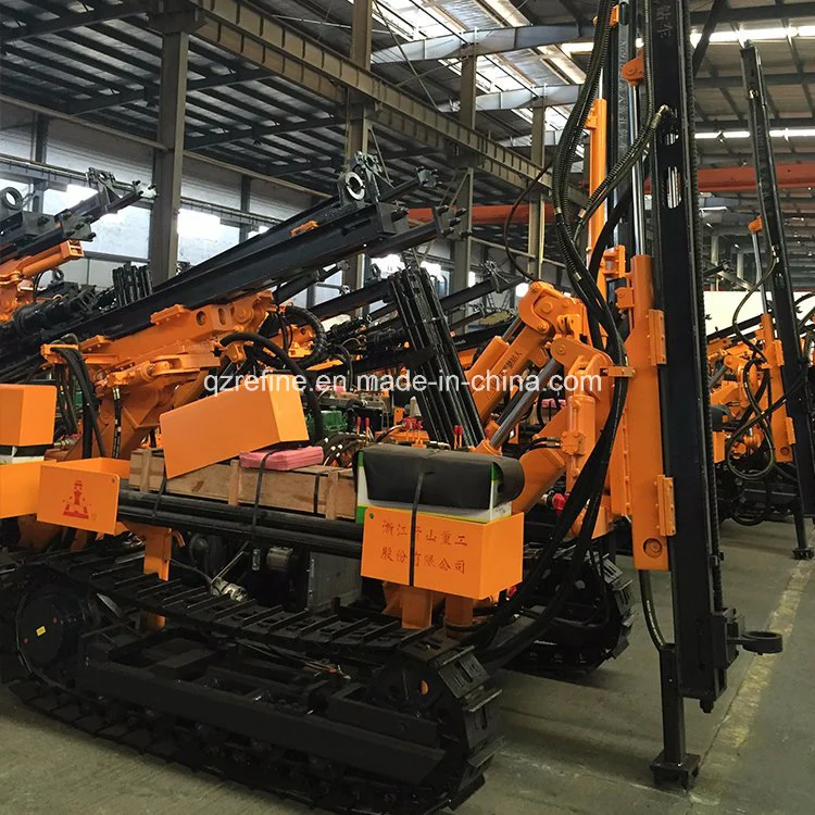 KG420 Kaishan Dia. 90-115mm 25m Depth DTH Crawler Drilling Jumbo