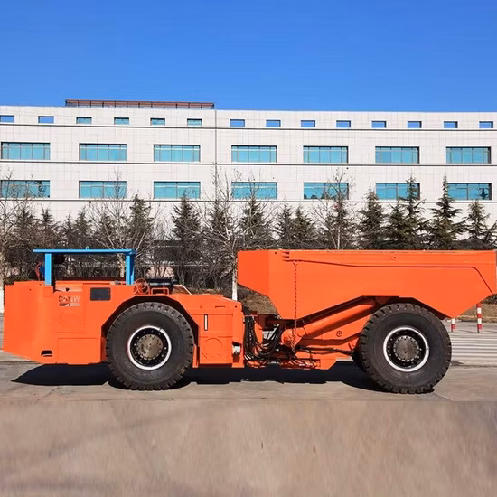 CE Tunnel Wheel Dump Self-Loading Vehicle Mini Loader 10t Dump Ore Transport Truck Mining LHD Internal Combustion Scraper Underground Electric Diesel Scooptram