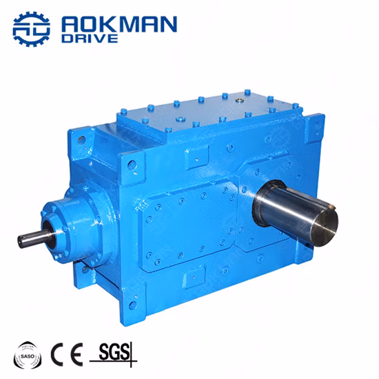 Parallel Shaft H Series Helical Gear Reducer Gearbox with Heavy-Duty Industrial Gearbox