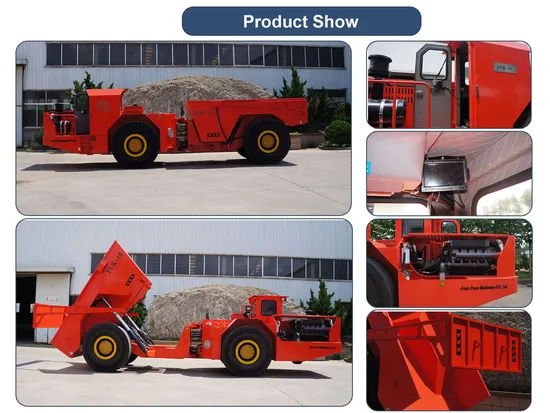 Factory Direct Sales Fuk-8 Underground Mining Dumper Truck for Underground Mining